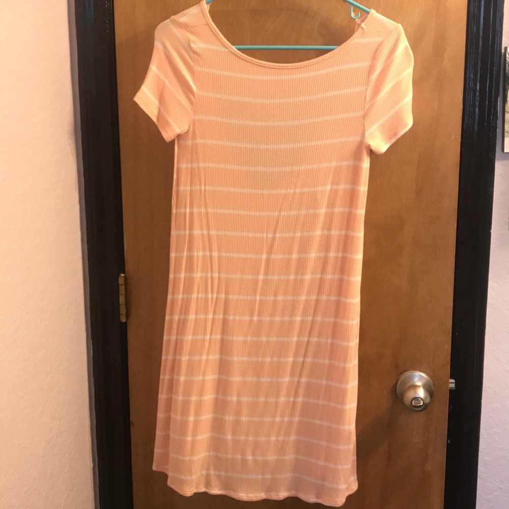 Primi pink stripped dress